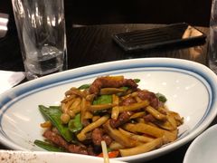 碧绿山珍炒牛柳牛柳-柒园·三十年创意杭帮菜(龙湖滨江天街店)