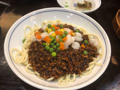 虾仁炸酱面-奎元馆.百年奎元.非遗传承(西湖边的解放路店)