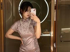 -暮晚尘香汉服旗袍