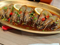 -街角等你.大连海鲜烧烤.经典铁板海鲜串(西安路店)