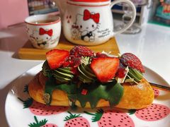 抹茶草莓奶油蛋糕-B&C黄油与面包·法式古堡面包坊(新天地店)