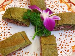 绿茶红豆薄撑-顺德人家食府(黄金广场店)