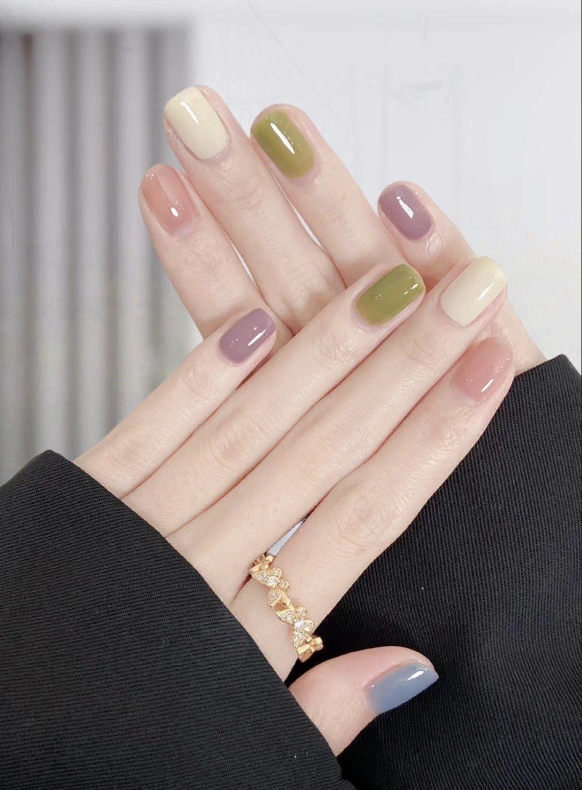 夏天清透短甲美甲合集🌸