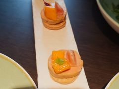 酥皮鹅肝配鲜无花果酱-庐灶江南·江南菜·四合院Bistro(东直门雍和宫·原华侨宾馆店)