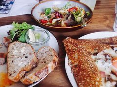 鸡蛋蘑菇熏肉荞麦可丽饼-RAC BAR(安福路店)