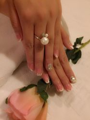 点击看大图 -孔雀手美甲美睫护理