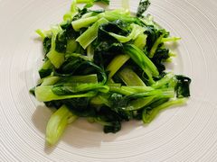 清炒鸡毛菜-上海虹桥宾馆味翠餐厅