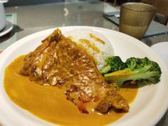 咖喱鸡扒饭-大头力茶餐厅(花都融创茂店)