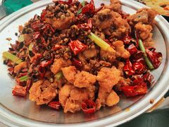 干锅辣子鸡-叶派龙虾•招牌香辣蟹·海鲜(中海国际店)