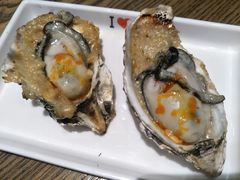 烤生蚝-潮庭·大连海鲜·炭火烧烤·扇贝王(大连店)