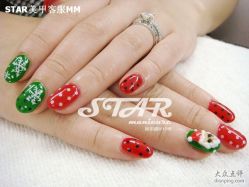 点击看大图 圣诞精灵-STAR美甲店