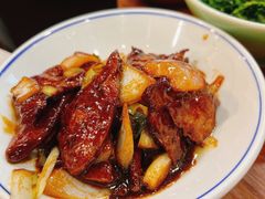 炒猪肝浇头-奎元馆.百年奎元.非遗传承(西湖边的解放路店)