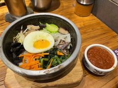 蘑菇石锅拌饭-韩景台烤肉(八大处店)