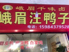 门面-峨眉汪鸭子·甜皮鸭烟熏鸭(白龙北路店)
