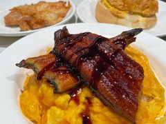 鳗鱼炒滑蛋饭-深仔记茶餐厅(亚士厘道店)