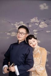 -时光纪亲子全家福照相馆(静安店母女写真父母纪念照)