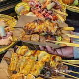 5r一串‼️杭州坠好吃平价街头烧鸟‼️氛围感💯提灯9r一串好吃哭