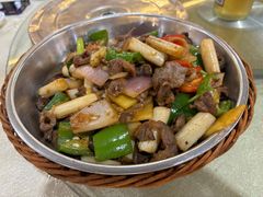 藕带炒鸡杂-红旗山庄(圭峰山店)