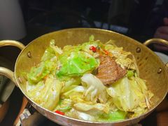 干锅手撕包菜-楼兰新疆主题餐厅(苏州中心店)