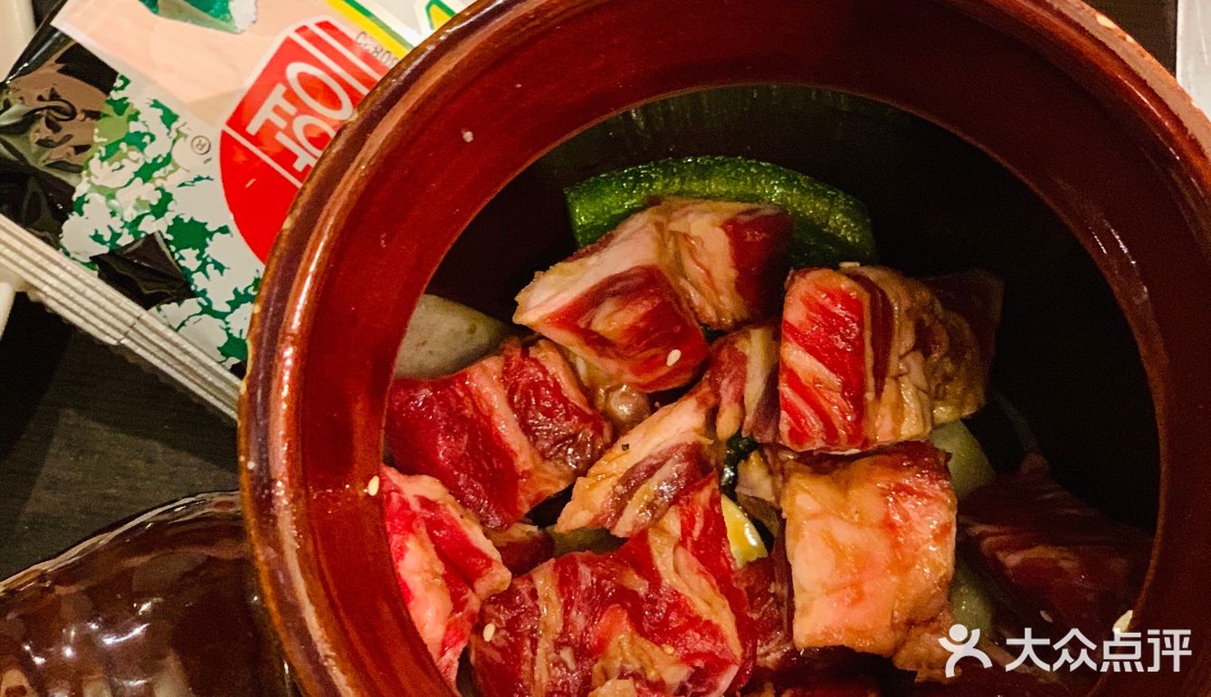 气力苑日式烧肉|烤肉配大蒜