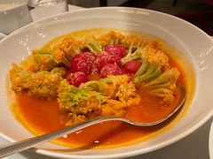 有机花菜烧番茄-悦轩中餐厅·高空江景·杭州柏悦酒店