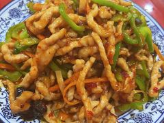 鱼香肉丝-北大地皖峰饭馆