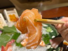 厚切三文鱼刺身-大吉鲜鱼料理自慢(维也纳大厦店)