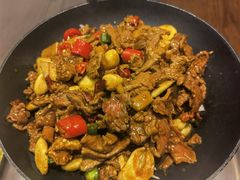 干锅牛肉-食光慢宴·安吉土菜馆