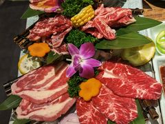 -明洞阿姨·韩式酱蟹烤肉·创意料理(三元桥店)