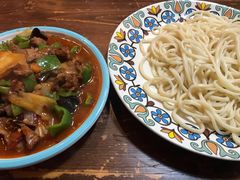 -歹歹的加个面过油肉拌面