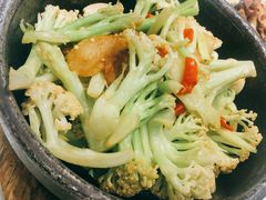 石锅菜花-红菜坊·烤鸭·川鲁宴(石园店)
