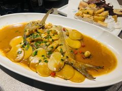 鲳鱼年糕-佬太公海鸭·海鲜大排档(上海总店)