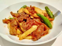 椒王茭白雪花肉-新荣记(建国门外大街店)