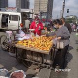 佳木斯江边大早市老八汤子面