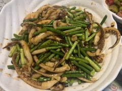 鱿鱼蒜苔面-文三里屯面馆(三里屯店)