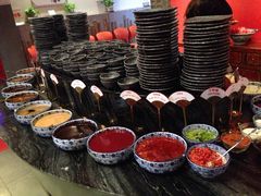 自助调料区-渝利重庆火锅