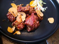 青芥香蒜牛肉粒-唐廊烤鸭店(工体店)