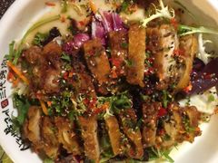 油淋鸡沙拉-三代烤肉(保利广场店)