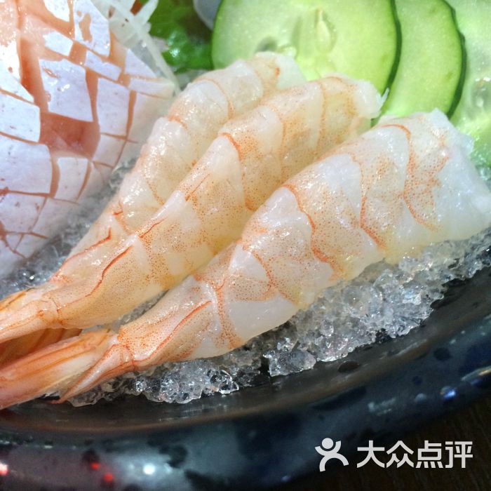生海虾刺身