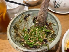 皮蛋青椒擂茄子-费大厨辣椒炒肉(皇庭广场店)