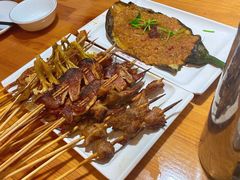 有机花菜-阿明烧烤·烤鱼·小龙虾(水清路店)