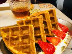 焦糖华夫饼-拾壹cafe·工作室