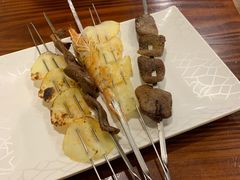牛舌-乐屋·冬天吃烤鱼·夏天来撸串 Lu's BBQ Box Hill