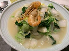 邬山腐皮杭白菜-老头儿油爆虾(星光一期店)
