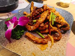 麻辣鱿鱼-冰川延边料理·炭烤串(原小木屋店)