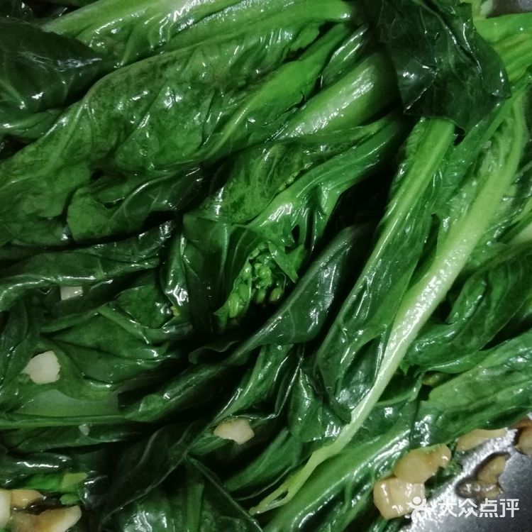 生炒菜心，简单粗暴