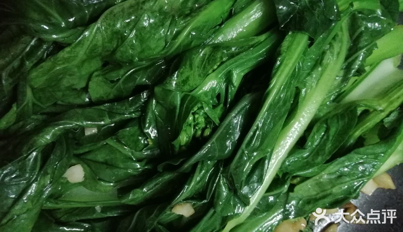 生炒菜心，简单粗暴
