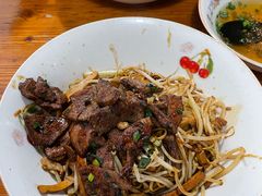 肉丝拌川加猪肝-小狗面馆(河东路店)