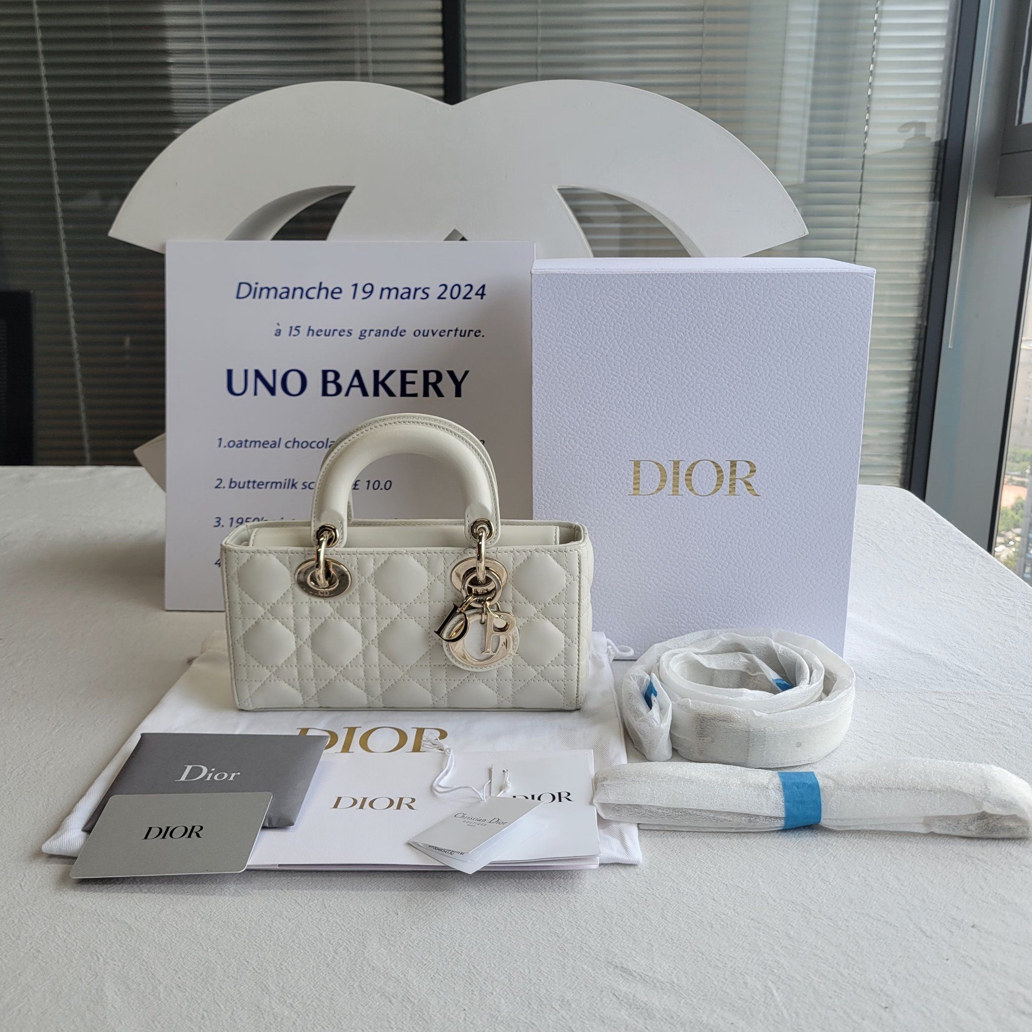 dior 迪奥lady d-joy 横版戴妃包小号