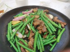 豆角炒牛肋肉-顺德人家食府(黄金广场店)